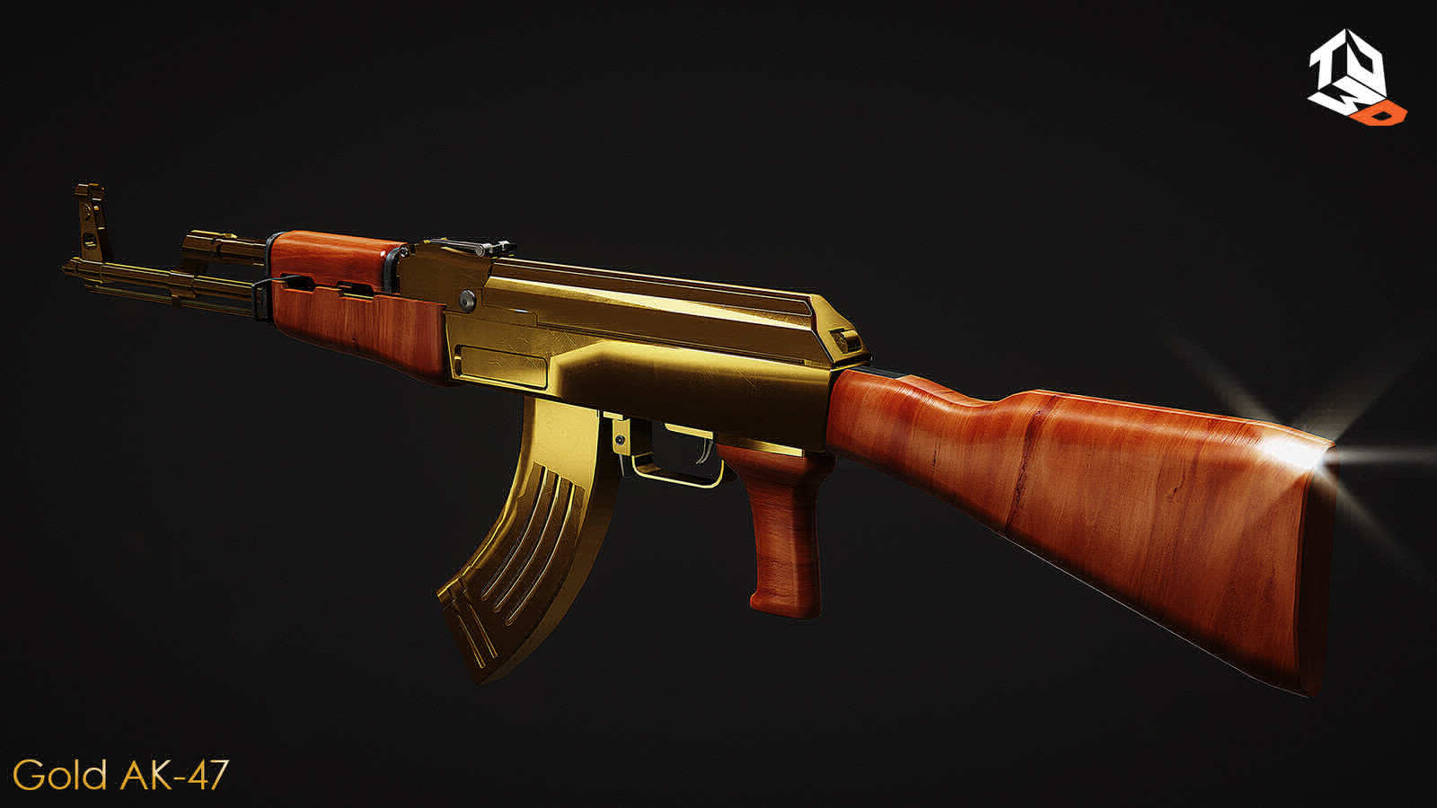 gold ak 47