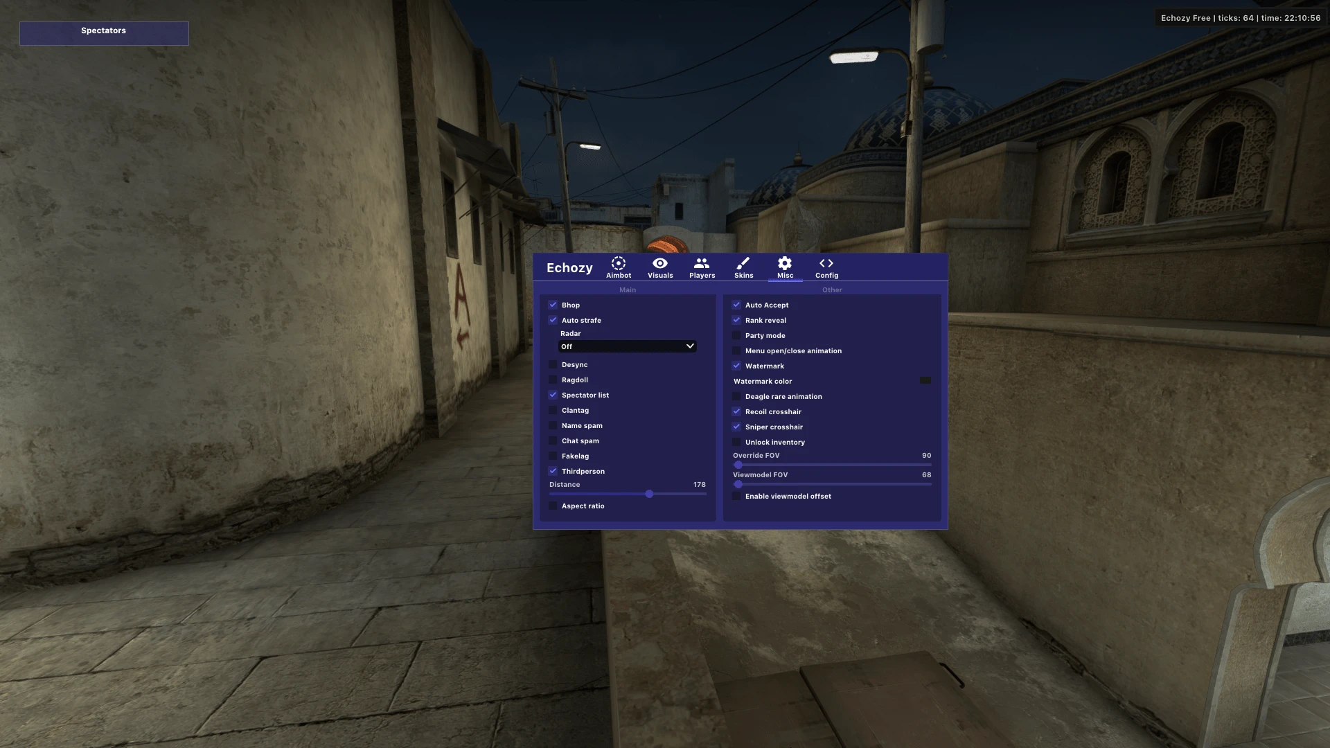 Echozy - fajny legit cheat do CSGO