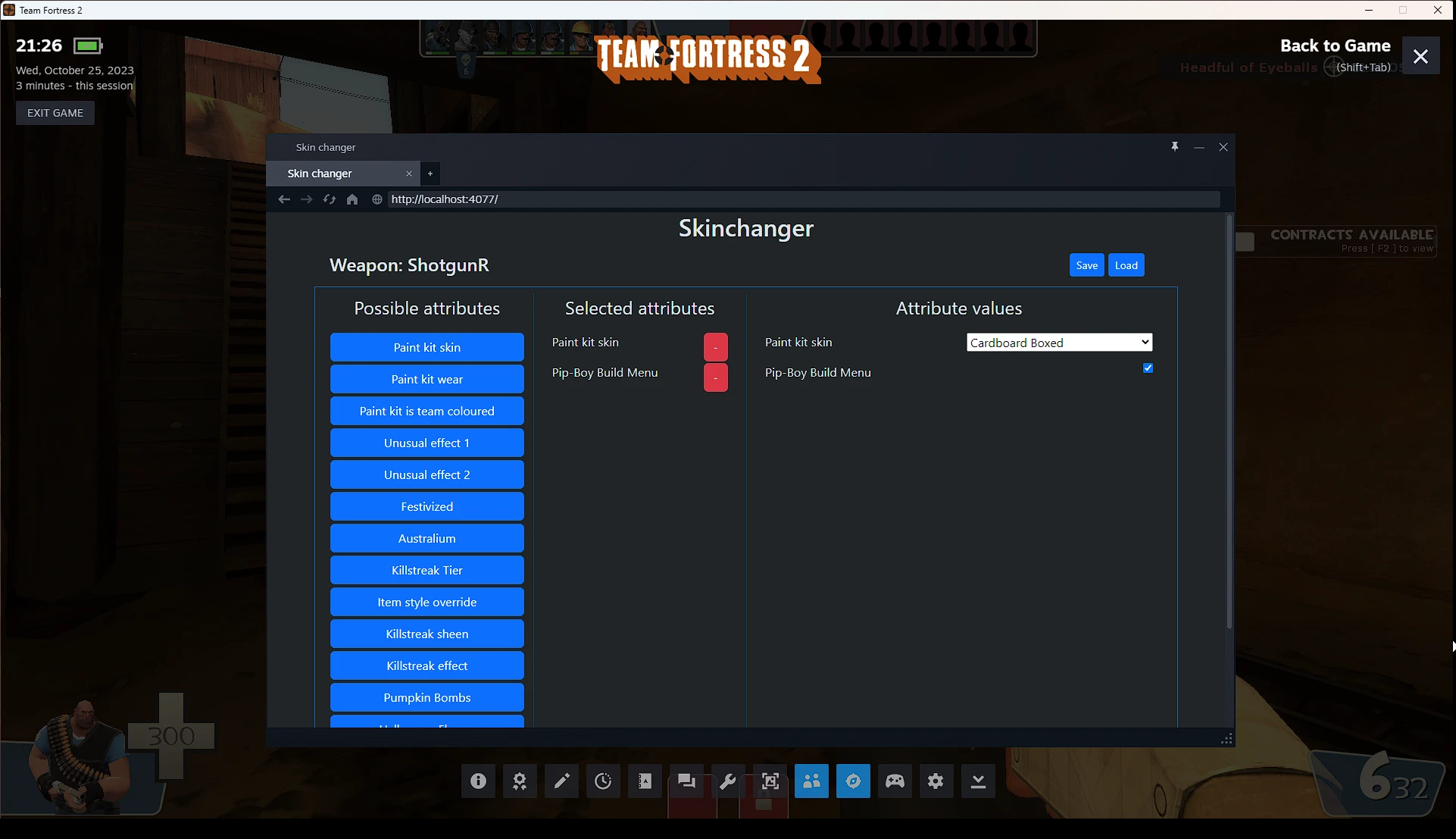 MFEDChanger - Skinchanger gratuito per Team Fortress 2