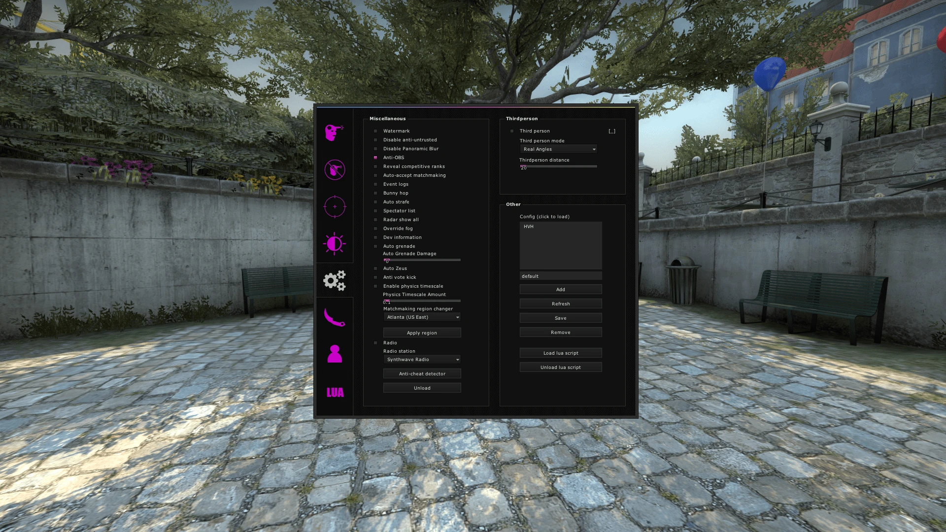 NanoSense - HVH CSGO hile