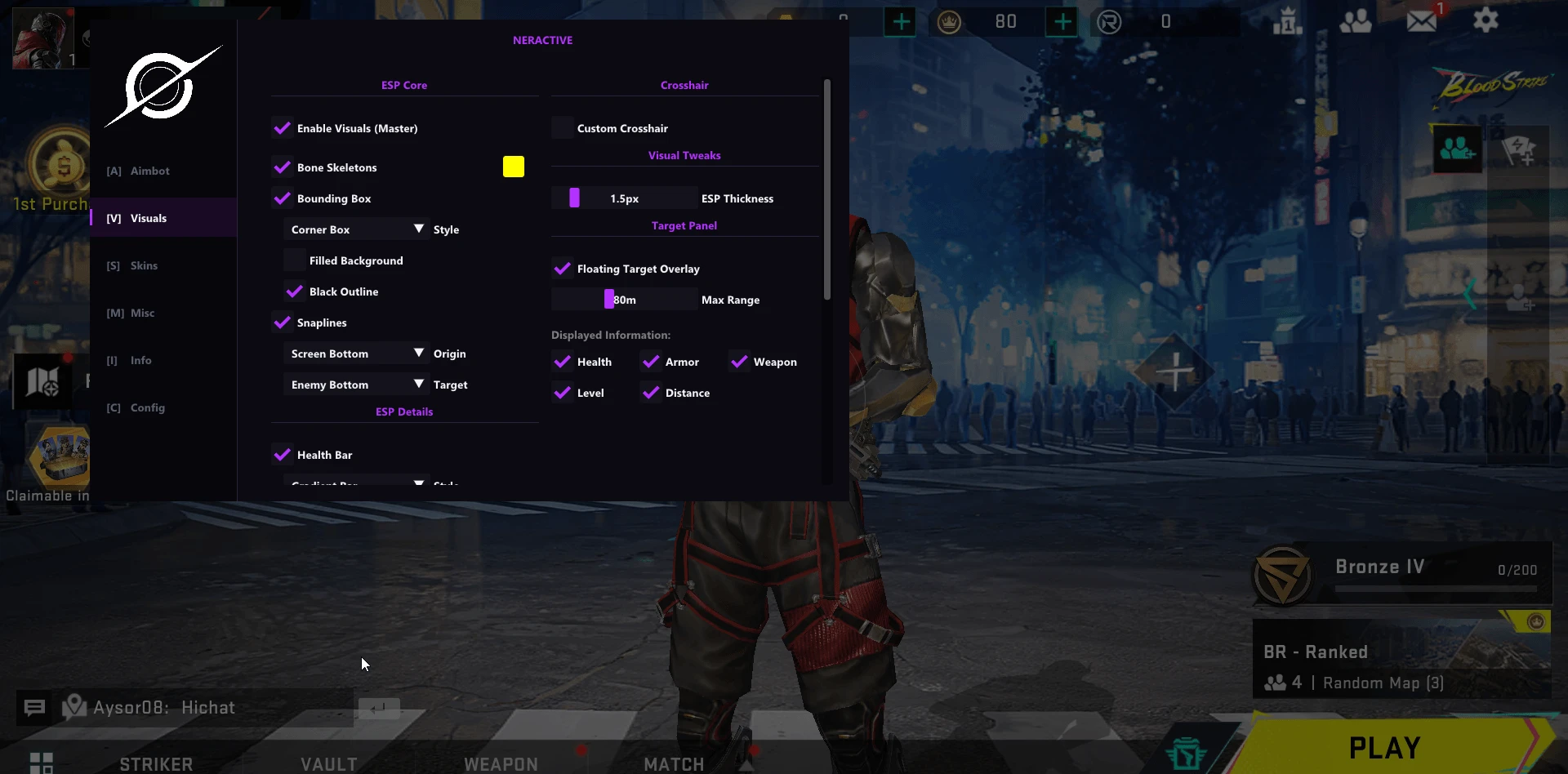 Neractive - Darmowy Internal cheat na BloodStrike