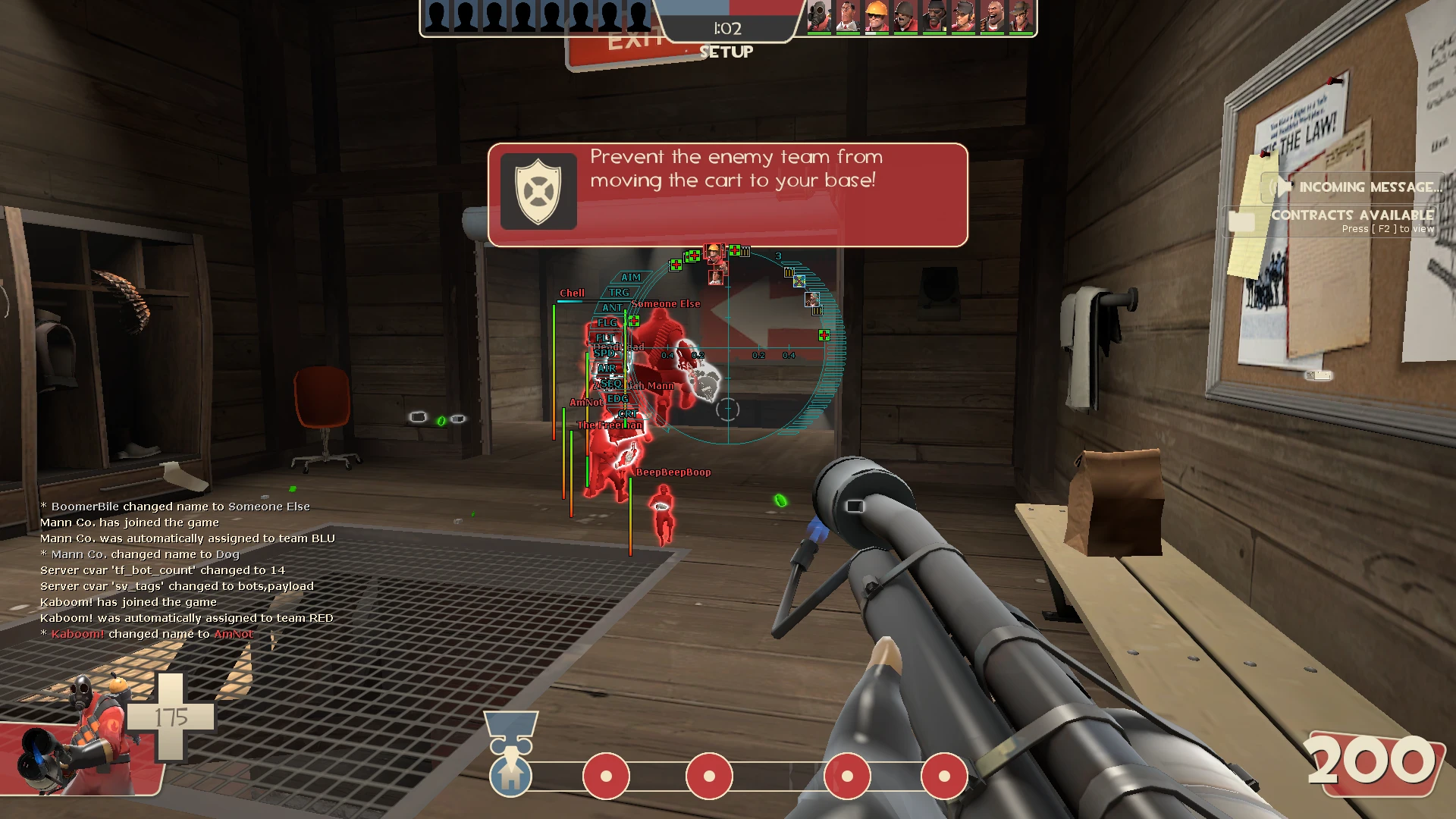 SilentAim, ESP, Trigger bot + CFG - cheat for TF2 NullCore