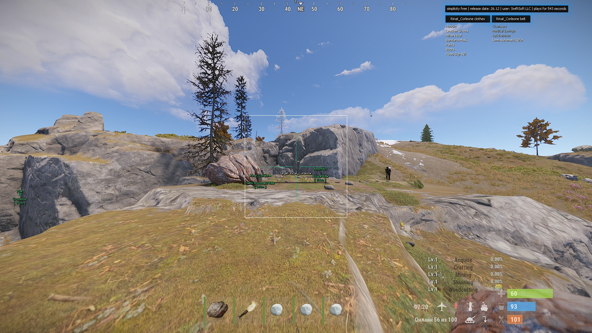 Simplicity - Pobierz darmowy hack do Rust Pirate + CFG (ESP, Unload, Aimbot)