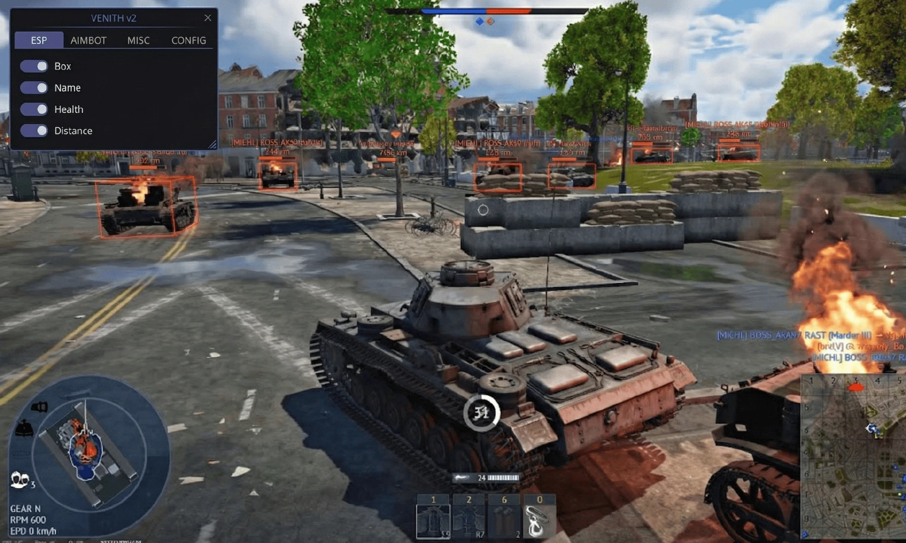 Venith v2 - Pobierz darmowy cheat do War Thunder bez wirusów