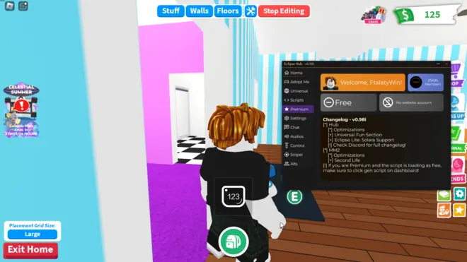 Adopt Me - سكربتات Lua لـ Roblox | Eclipse Hub - V.G. Hub