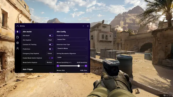 nAimmy - Rede Neural para CS2, Apex, CS1.6 e outros jogos (Aimbot + Triggerbot)