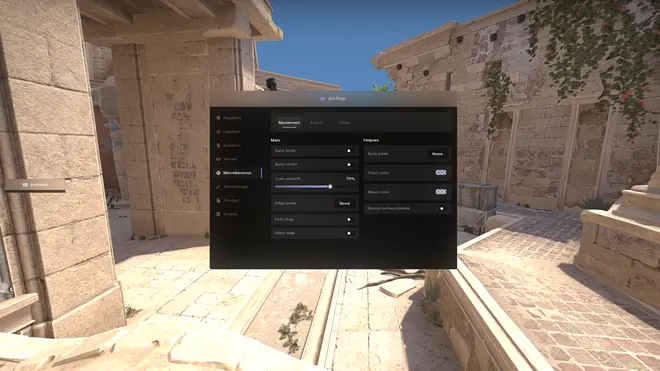 Airflow Beta - Rage movement cheat with CFG for CSGO