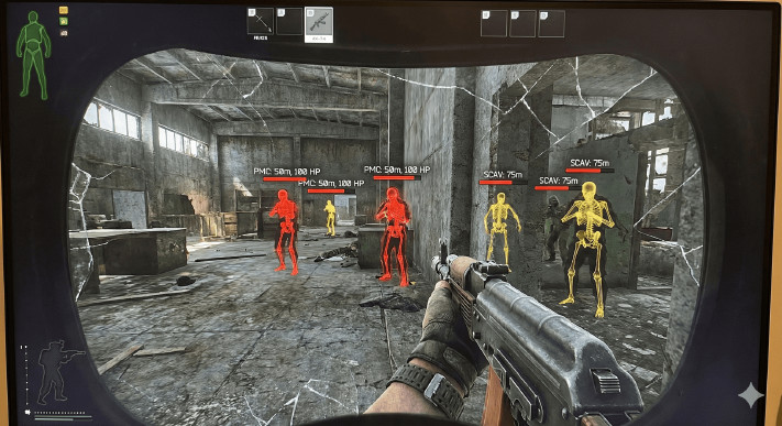 BattleShift - Télécharger cheat gratuit pour Tarkov (Radar de loot + Aimbot)