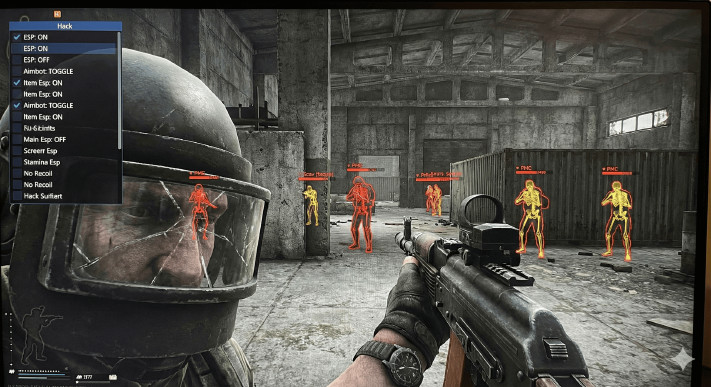 BattleShift - Télécharger cheat gratuit pour Tarkov (Radar de loot + Aimbot)