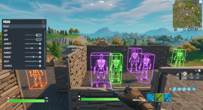 Bfrome BETA - ÜCRETSİZ Fortnite Hilesi İndir (Aimbot + BHop)