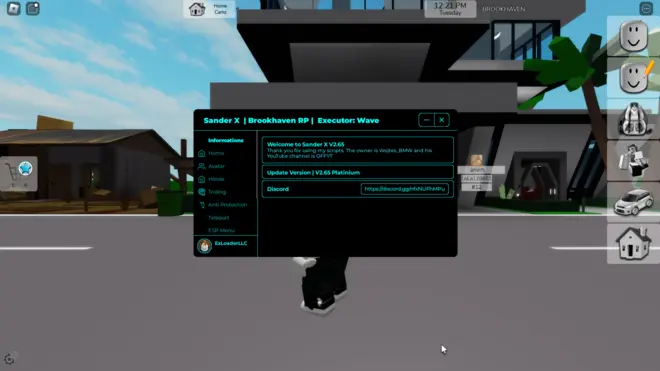 Brookhaven RP - Baixar scripts para Roblox | Sander X