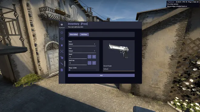 D1gital - cheat ESP legittimo per CSGO