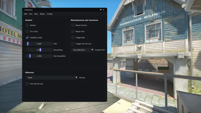 Dexterion/TKazer/AimStar - 外部作弊工具用于 CS2（Aimbot、WH、Triggerbot） | Dexterion