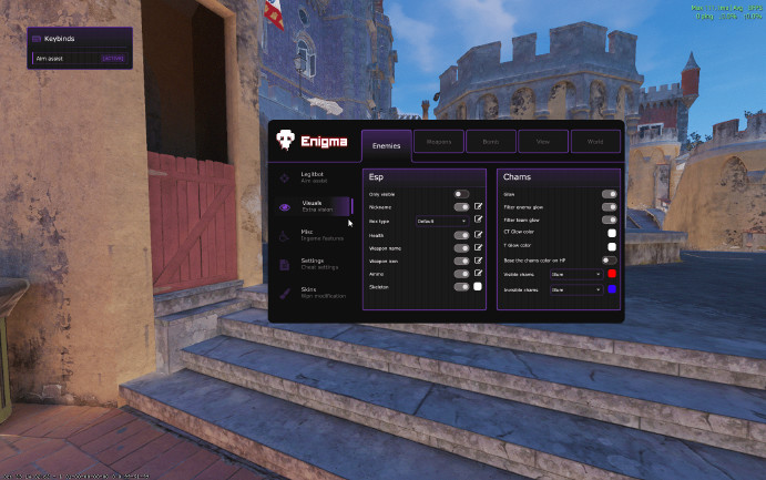 Enigma tech - Cheat gratuito per CS2 (Skinchanger, Aimbot, ESP, CFG) Enigma tech - Cheat gratuito per CS2 (Skinchanger, Aimbot, ESP, CFG)