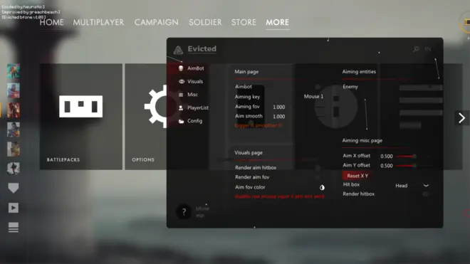 Evicted bfone - Download free cheat for Battlefield 1