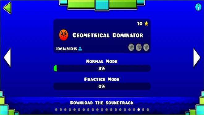 Scarica Geometry Dash Lite sbloccato gratuitamente