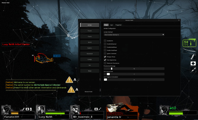 Heaven-hook - Hack miễn phí cho L4D2 (Phiên bản 2026)