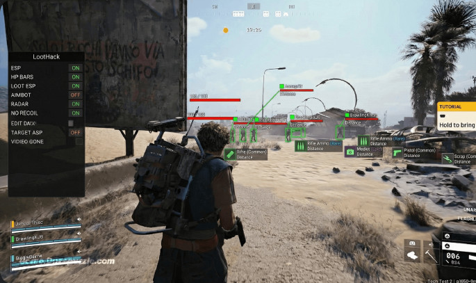 LootHack - Arc Raiders читін жүктеу (Лут ESP, Aimbot және RadarHack-пен)