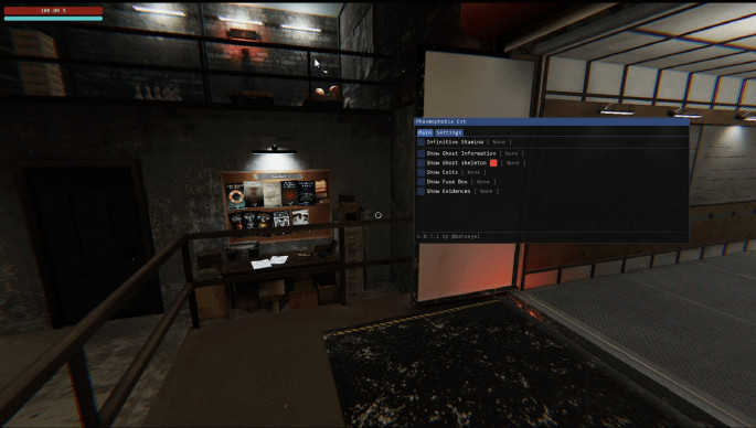 PhasmophoExt - Free & basic cheat menu for Phasmophobia