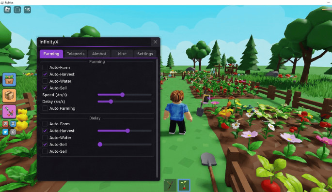 Grow a Garden - Kode dan script Roblox gratis (Auto Plant, Auto Harvest, Instant Grow)