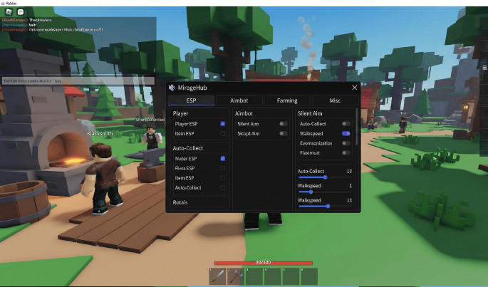 The Forge - Migliori script LUA gratuiti per Roblox (Auto Craft, Auto Forge)