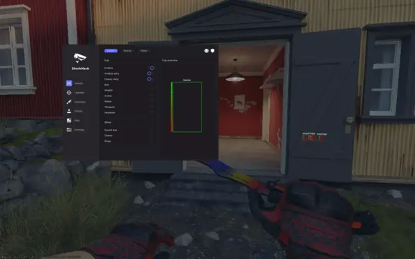 SharkHack——未被检测到的CS 2免费作弊器，带换肤器和CFG