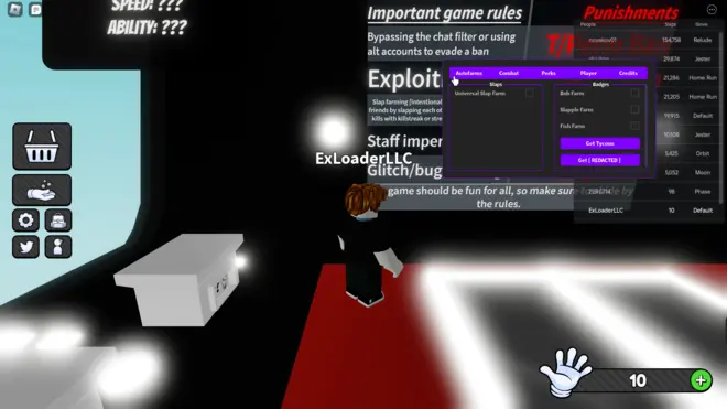 Slap Battles - Script LUA gratuito para Roblox (Kill-Aura, No Cooldown, God Mode, Slap Farm, Slap Aura)