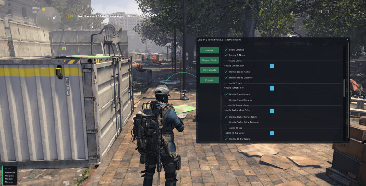 TD2Toolkit - Darmowy Internal cheat na The Division 2 ze wsparciem DirectX 11 i 12