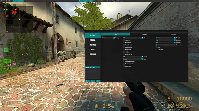 UltraHook - Cheat legittimo per CS:Source con CFG e Aim-assist