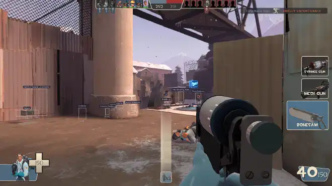 Unibox - Fork HvH aprimorado do cheat Amalgam para TF2