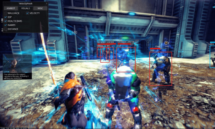 VelocityHook - Nejlepší zdarma hack pro Warframe