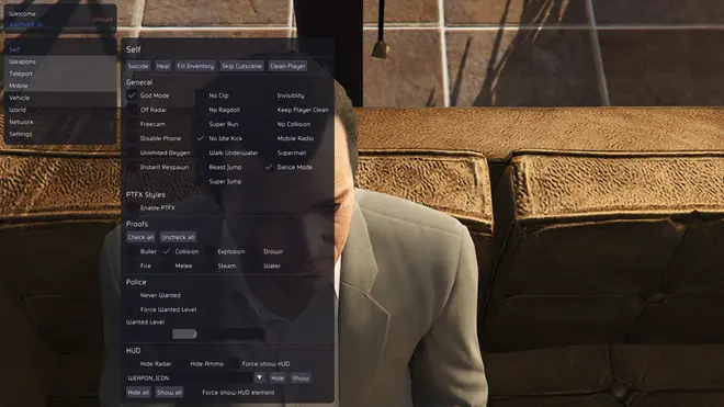 YimMenu - GodMode, Noclip, Freecam gehackter Client für GTA5